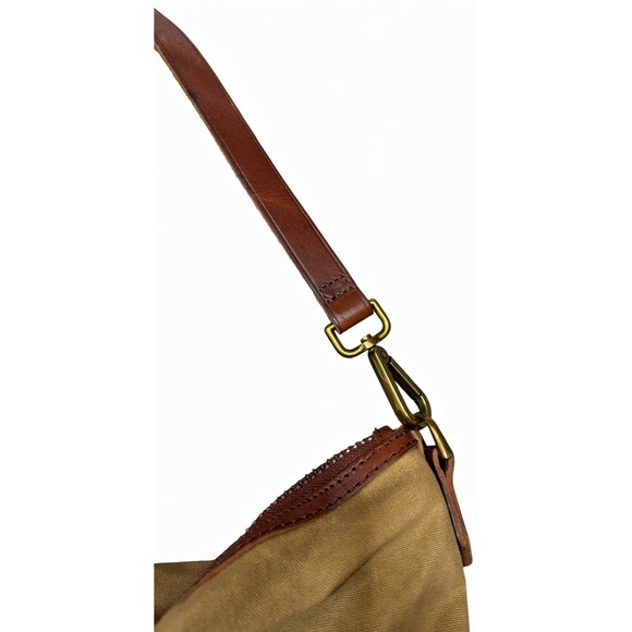 Madewell The Transport Weekender Bag Canvas Leather Trim Distant Surplus - Picture 9 of 16